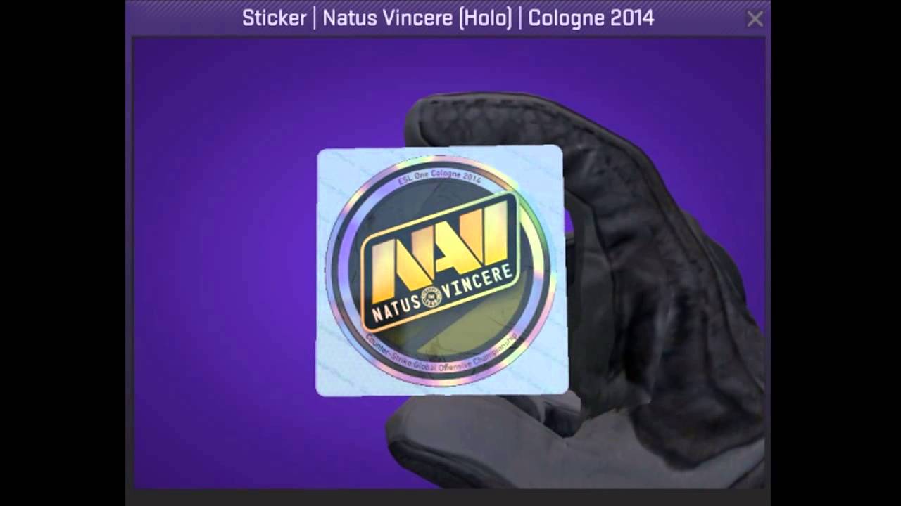 Sticker Natus Vincere Cologne 2014