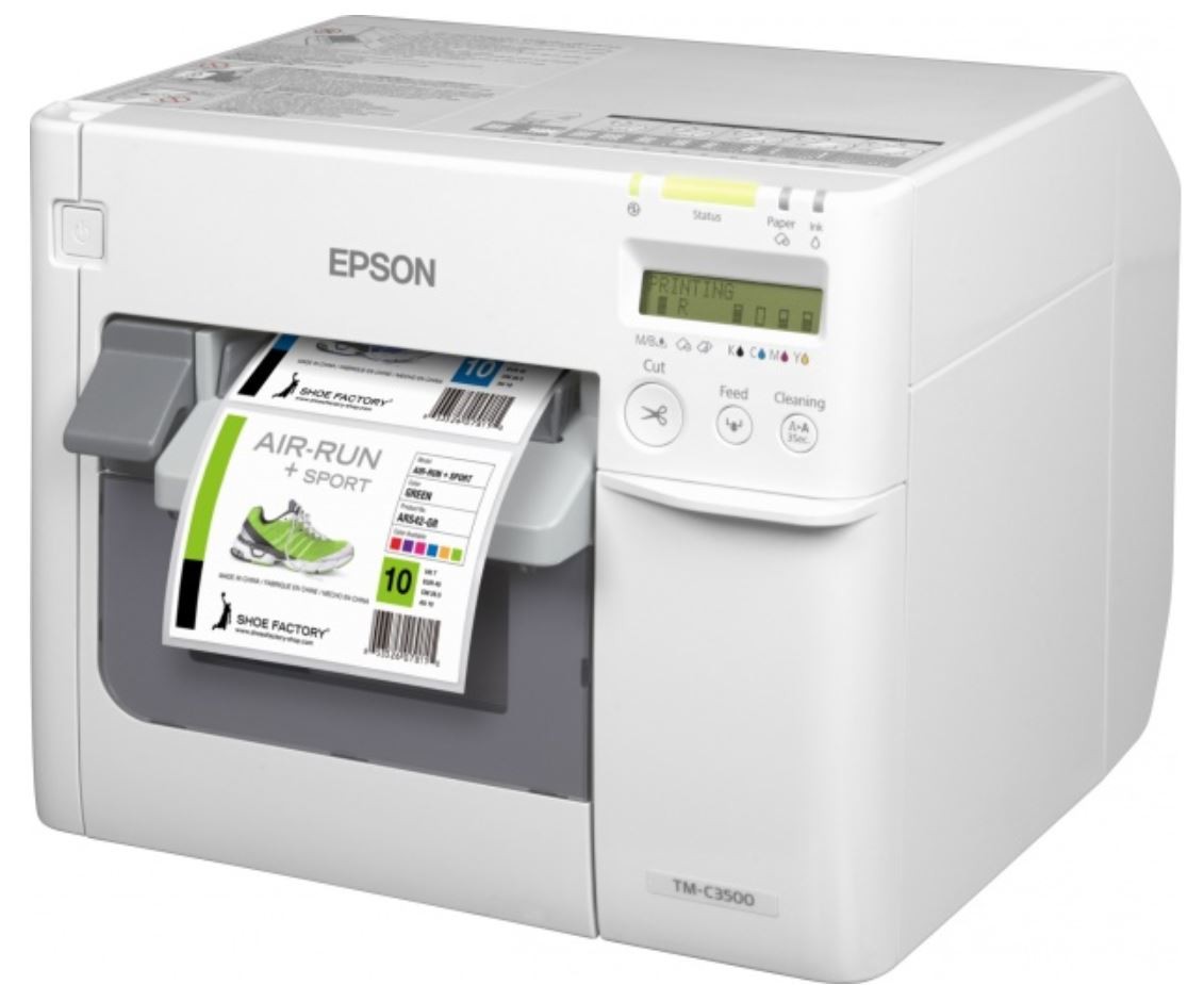 Цветной принтер этикеток Epson ColorWorks TM