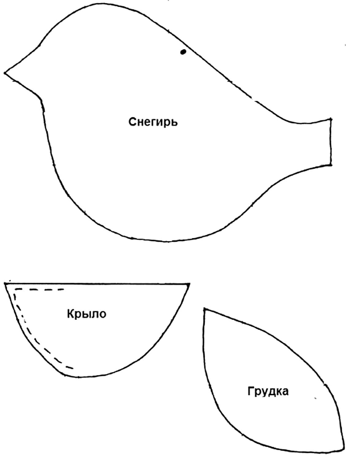 Акварель Танец снегиря и синицы в