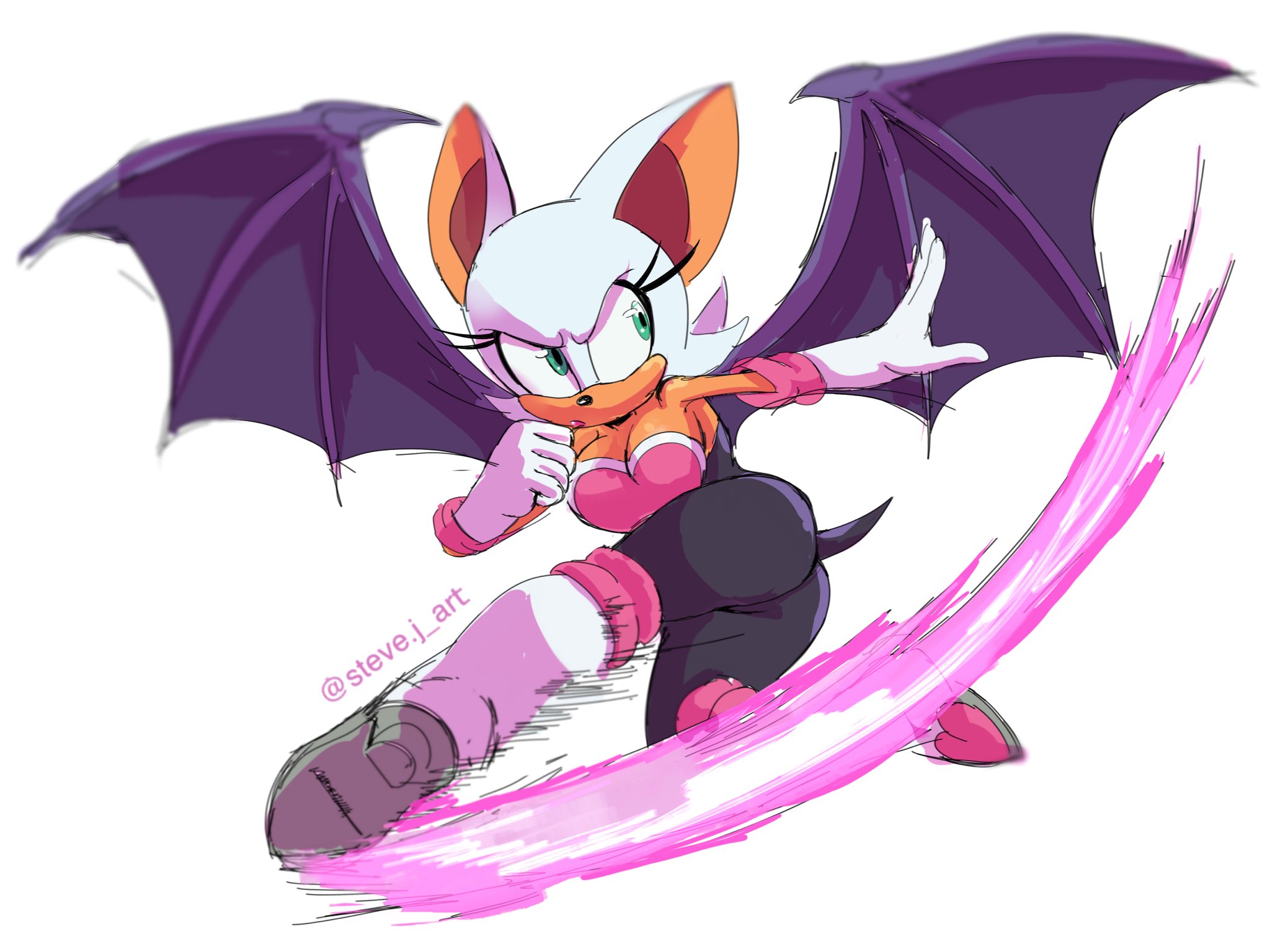 Rouge the Bat Sonic Riders Outfit! by