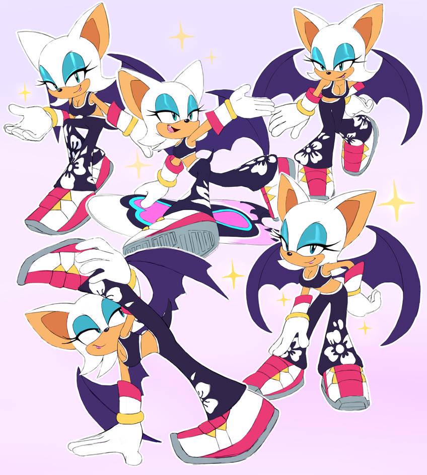 Art. Rouge from Sonic the Hedgehog