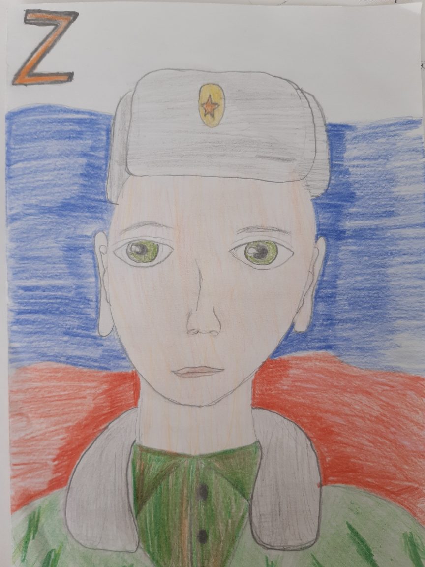 Как нарисовать солдата / Soldier drawing