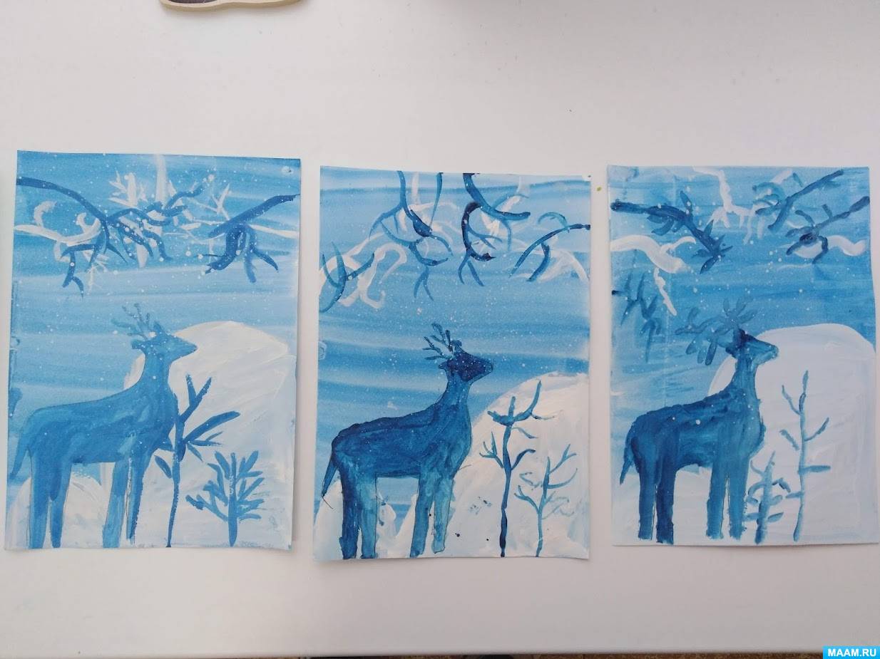 How to draw a DEER Drawings for children