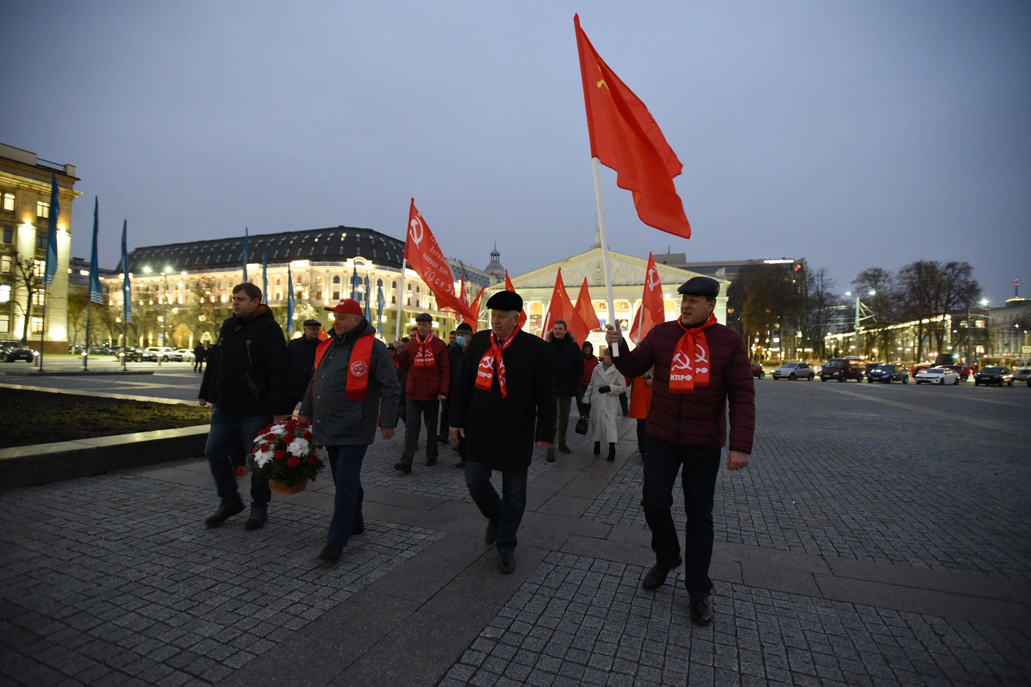 Открытки 7 ноября советские 