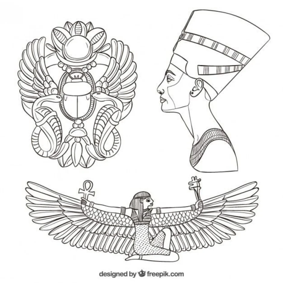 The Egyptian God Ra/ Бог Ра