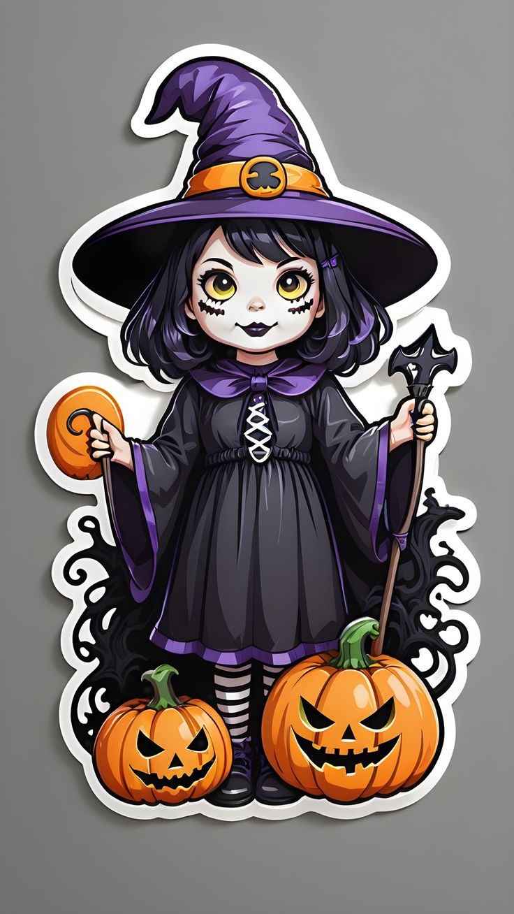 10 DIY Halloween DRAWING FOR STICKERS