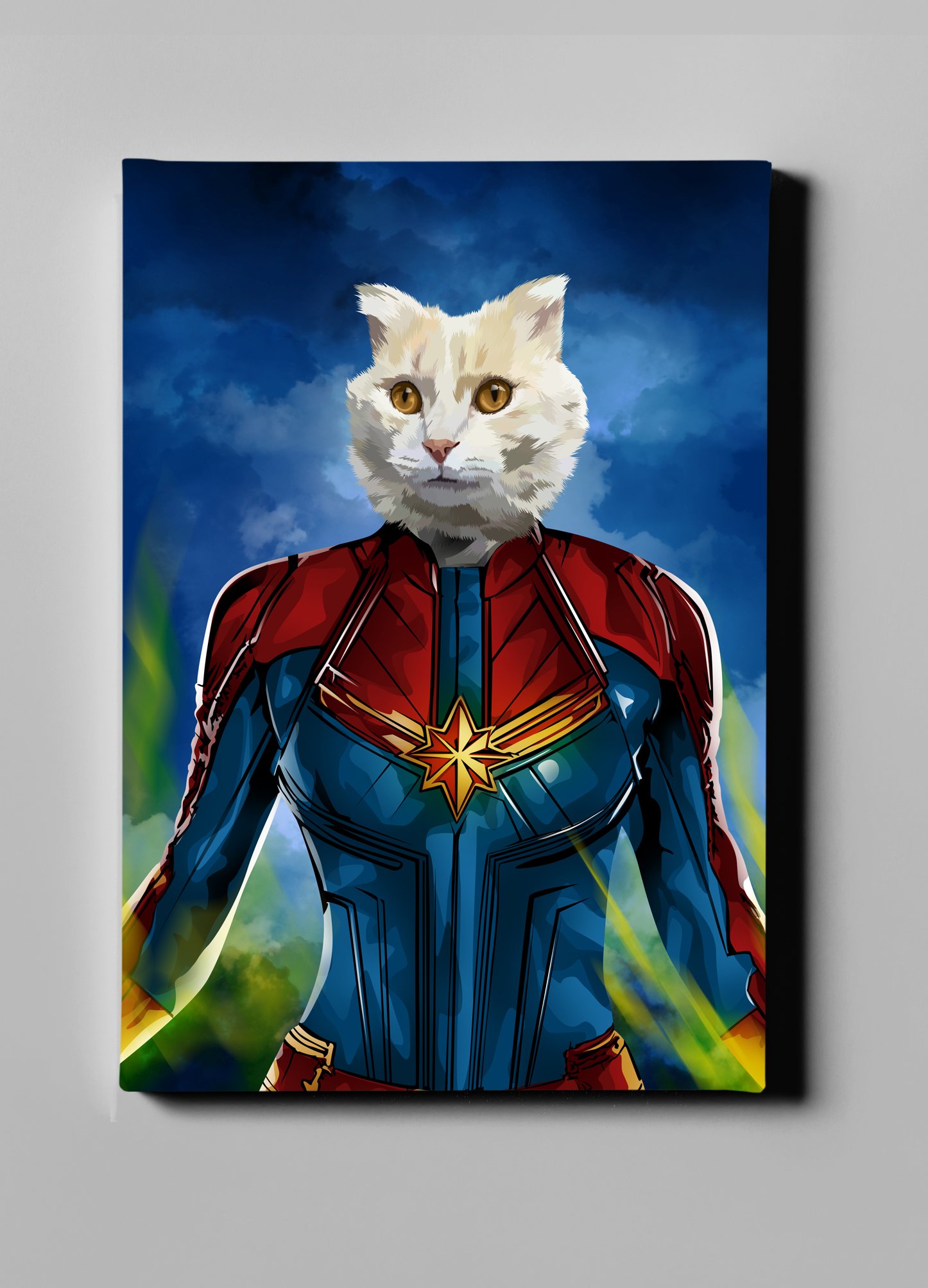 J. Scott Campbell Captain Marvel SIDESHOW Fine Art Giclée AP