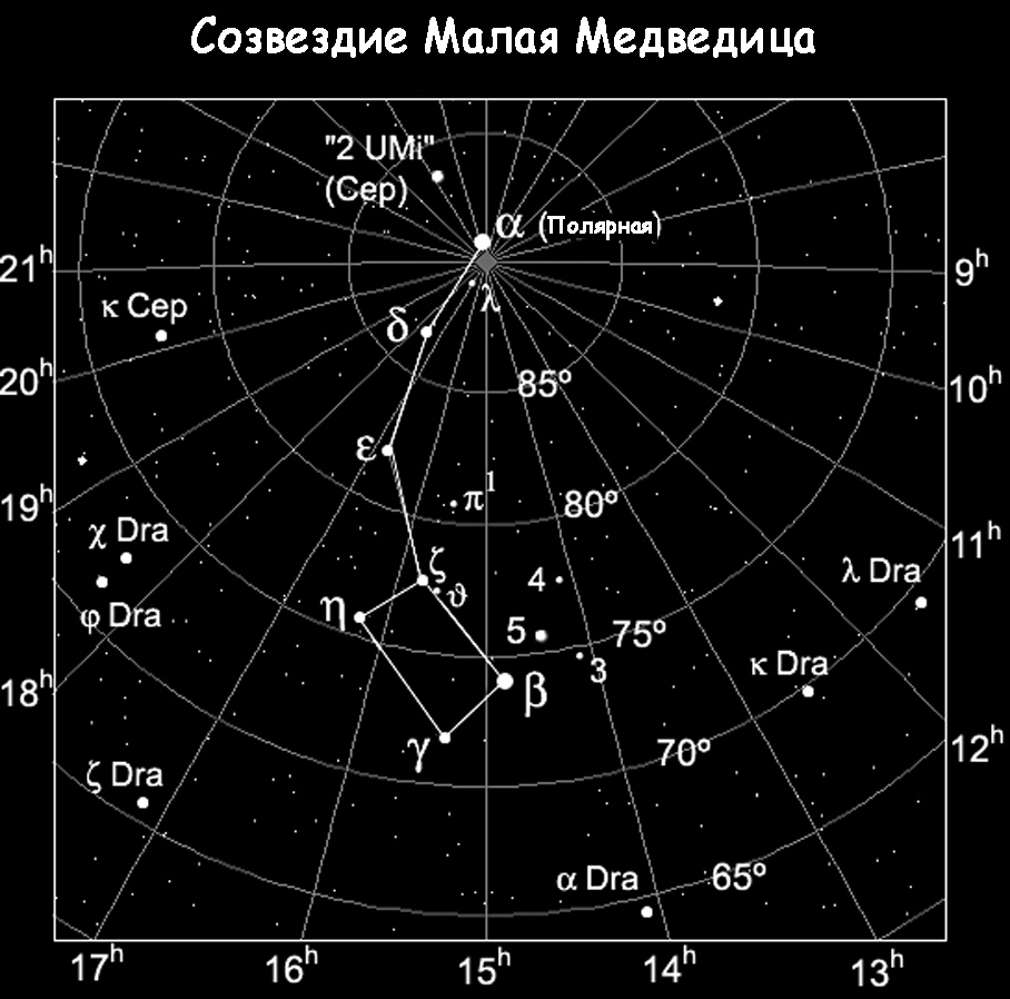 Созвездие большая медведица играет …» картинка создана в