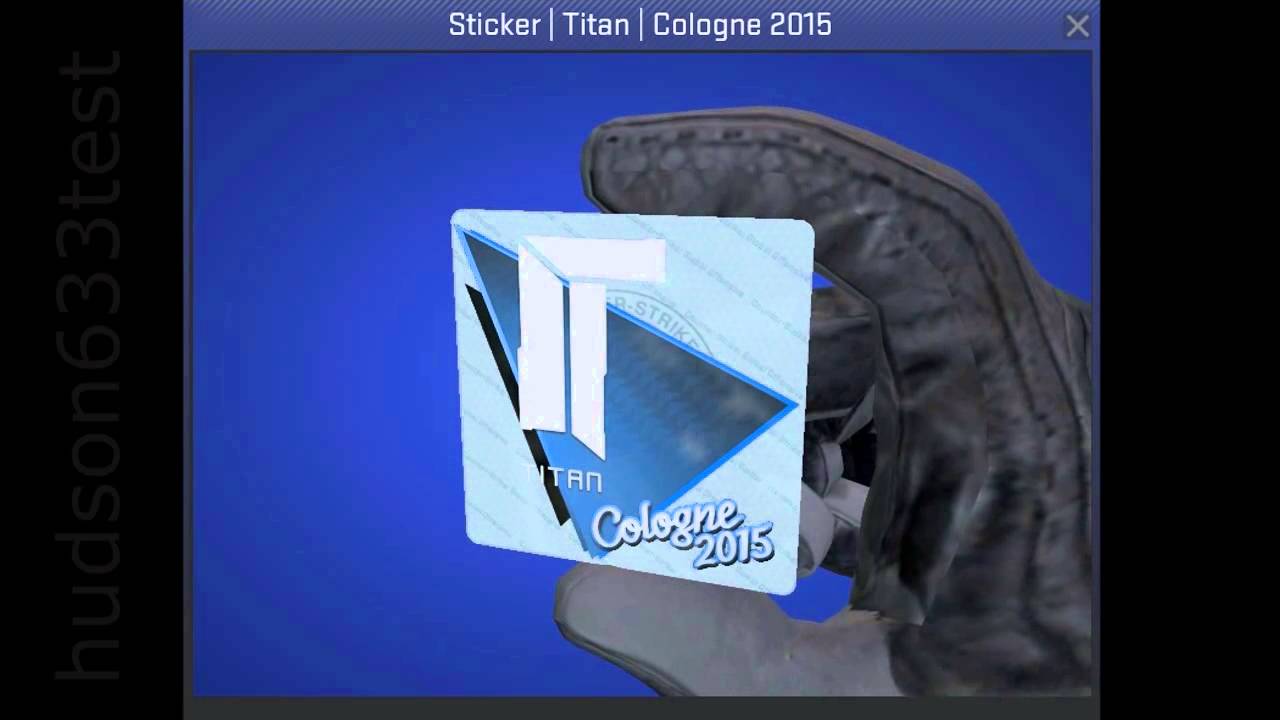 Csgo Holo Stickers Titan Katowice