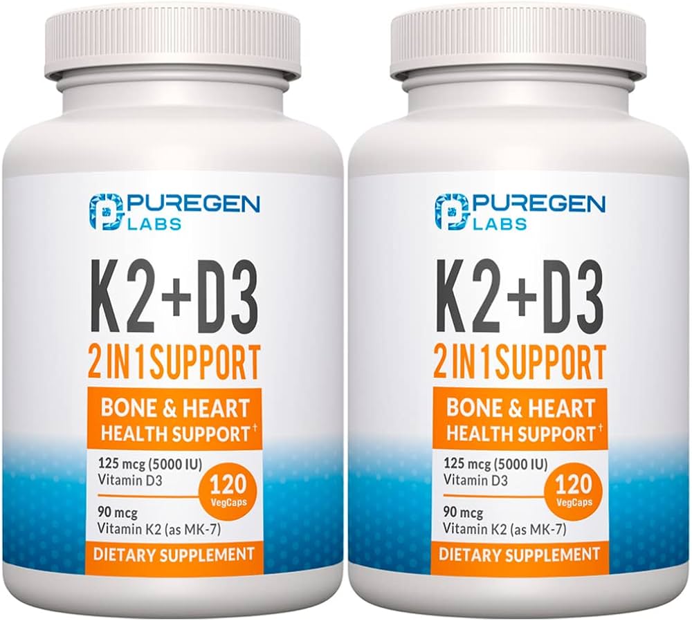 Vitamin D3 and K2 Combo – VitaBright