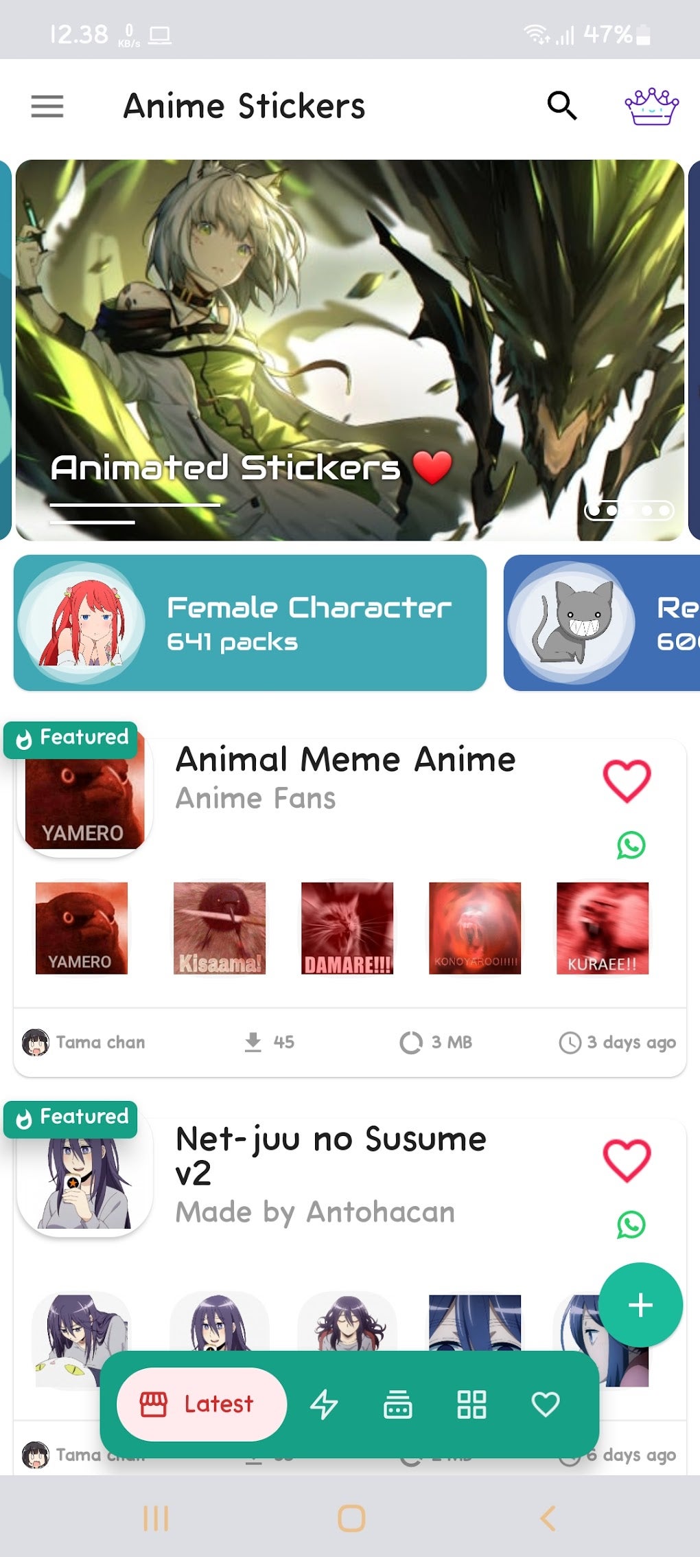 1000+ Anime Sticker For Whatsapp + Sticker Maker APK untuk