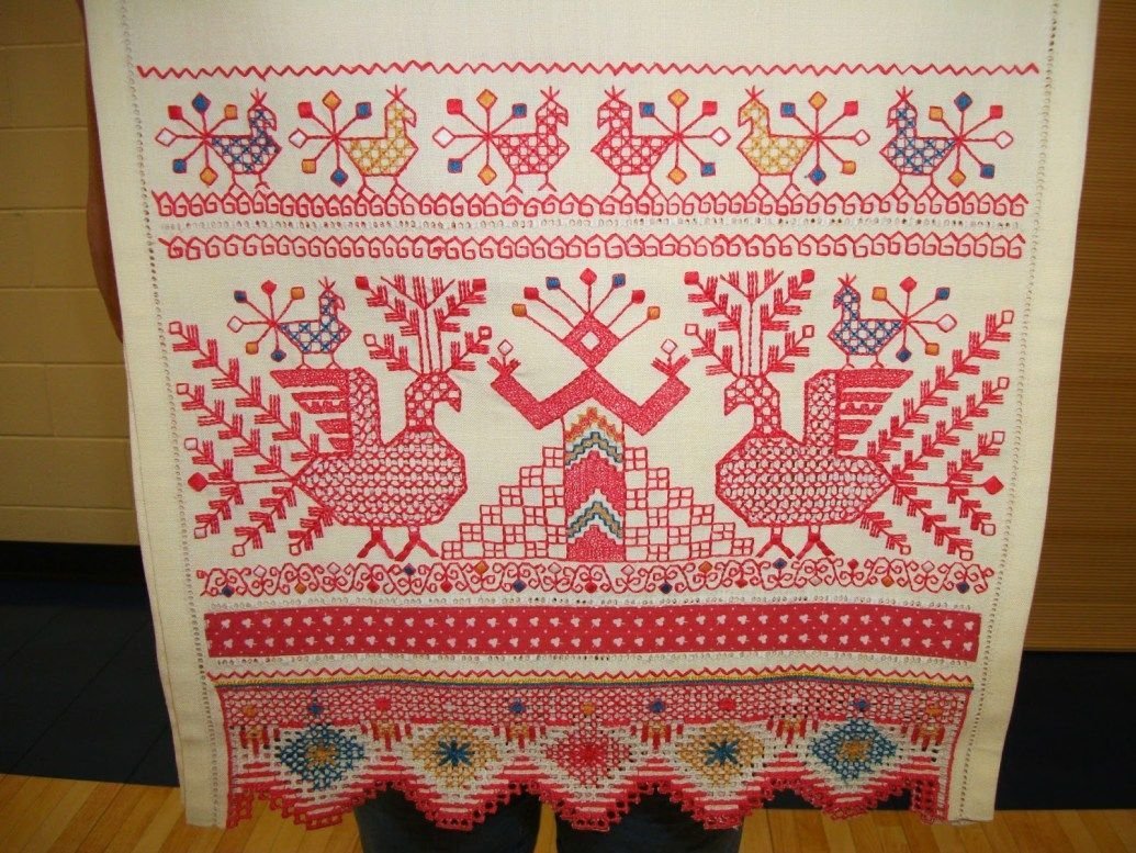 Russian embroidery pagan