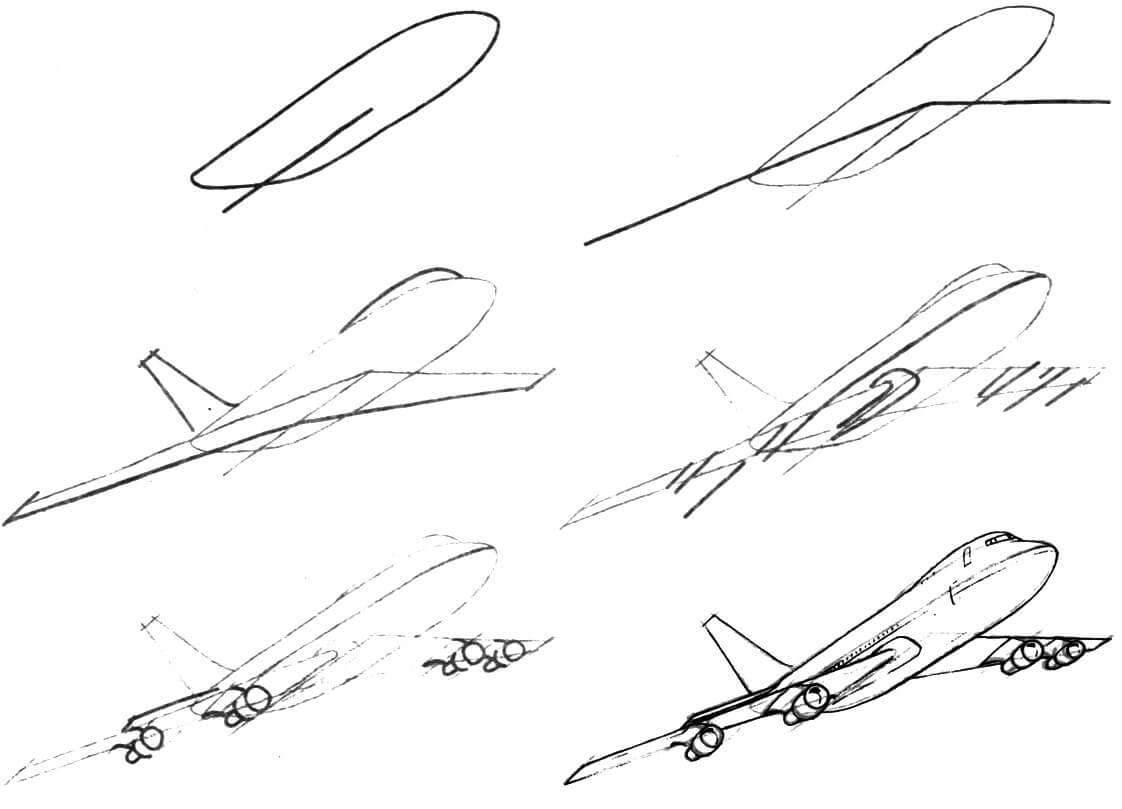 How to draw a Combat Helicopter