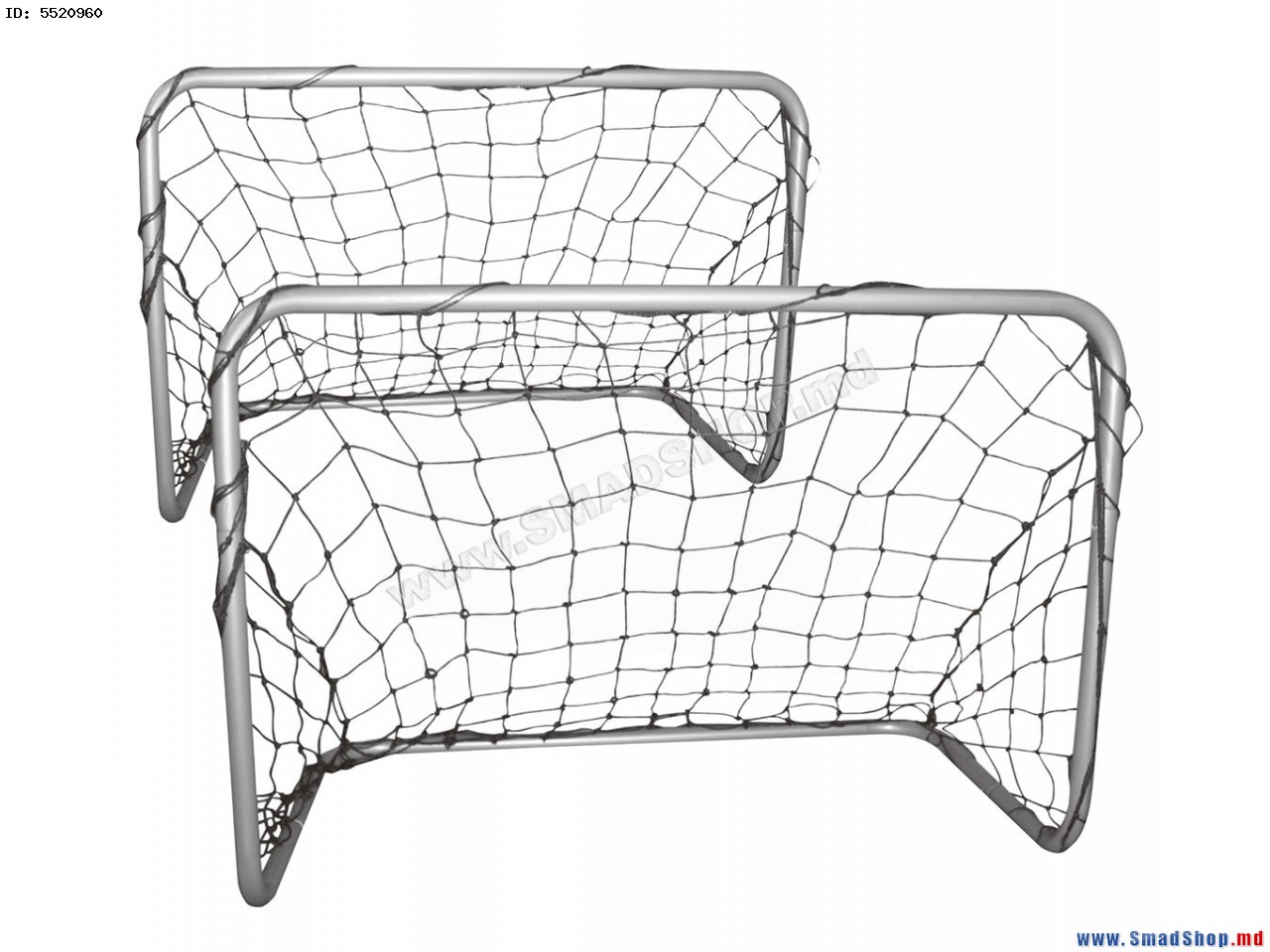 Ворота футбольные с баскетбольным кольцом И