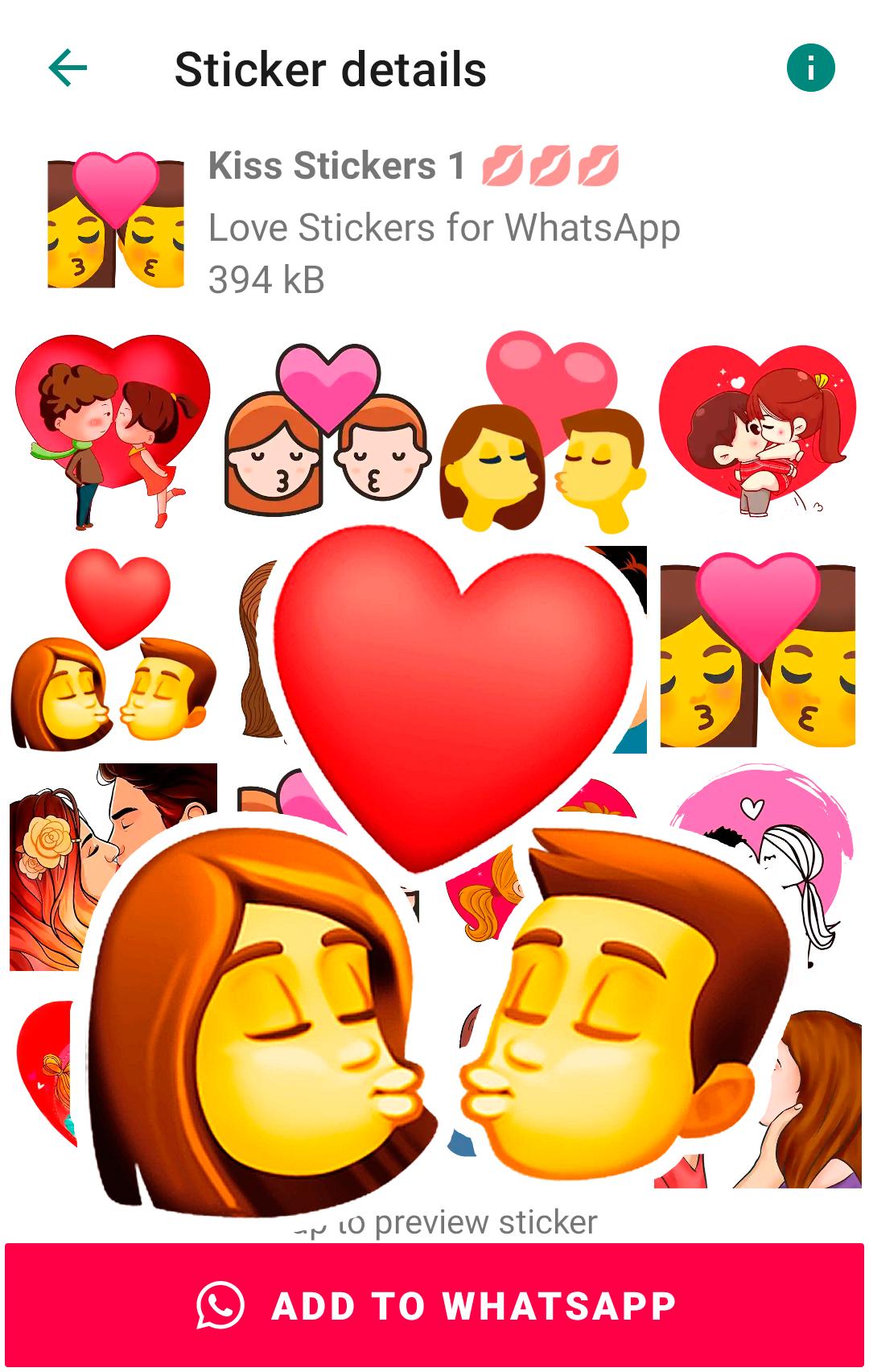 Sexy Romantic Love Stickers APK