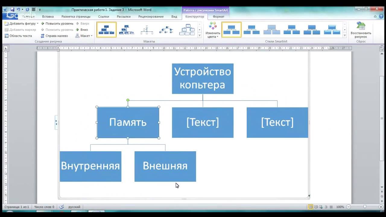 Практическое занятие по информатике №7 2ТО