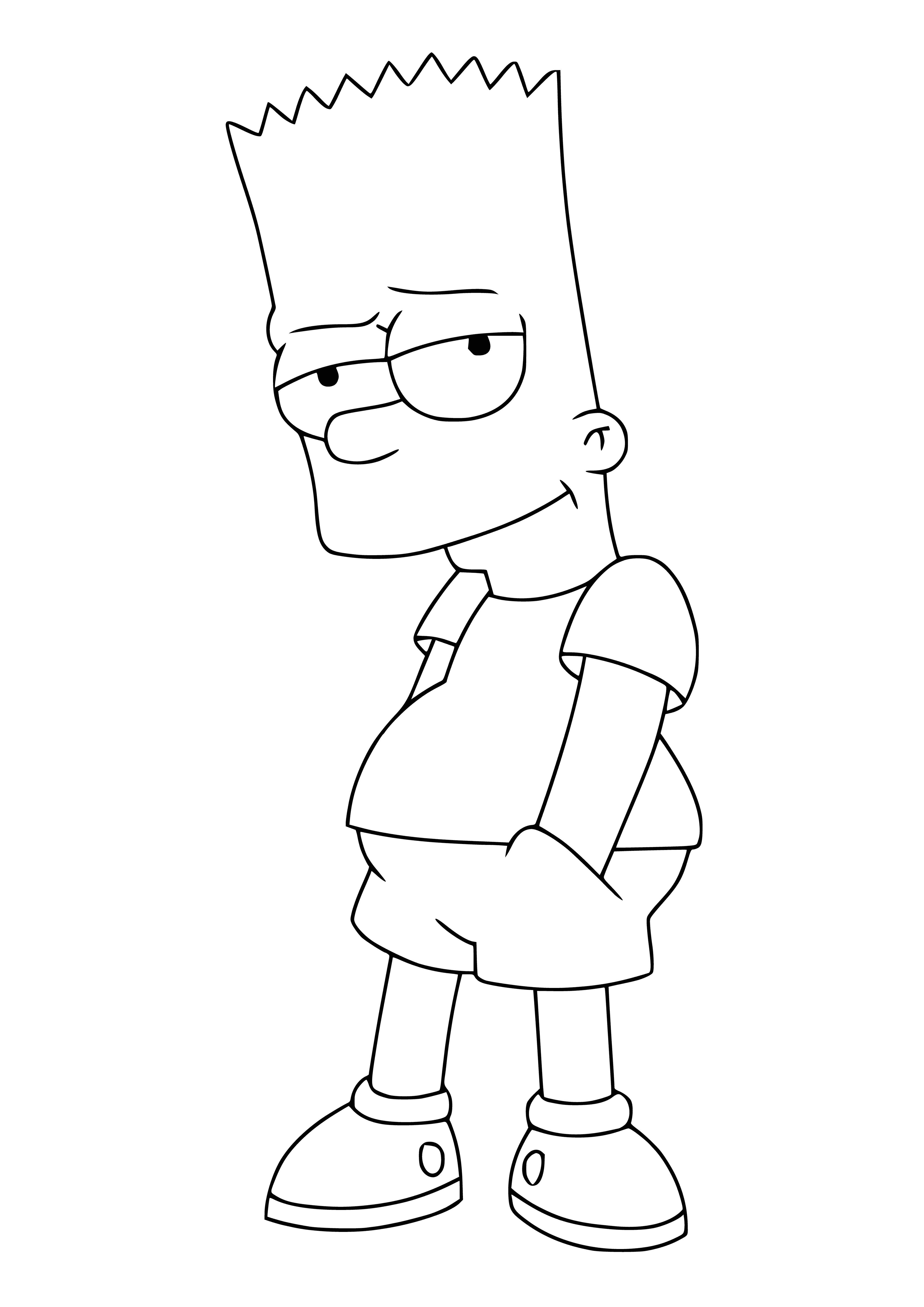 How to Draw Bart Simpson