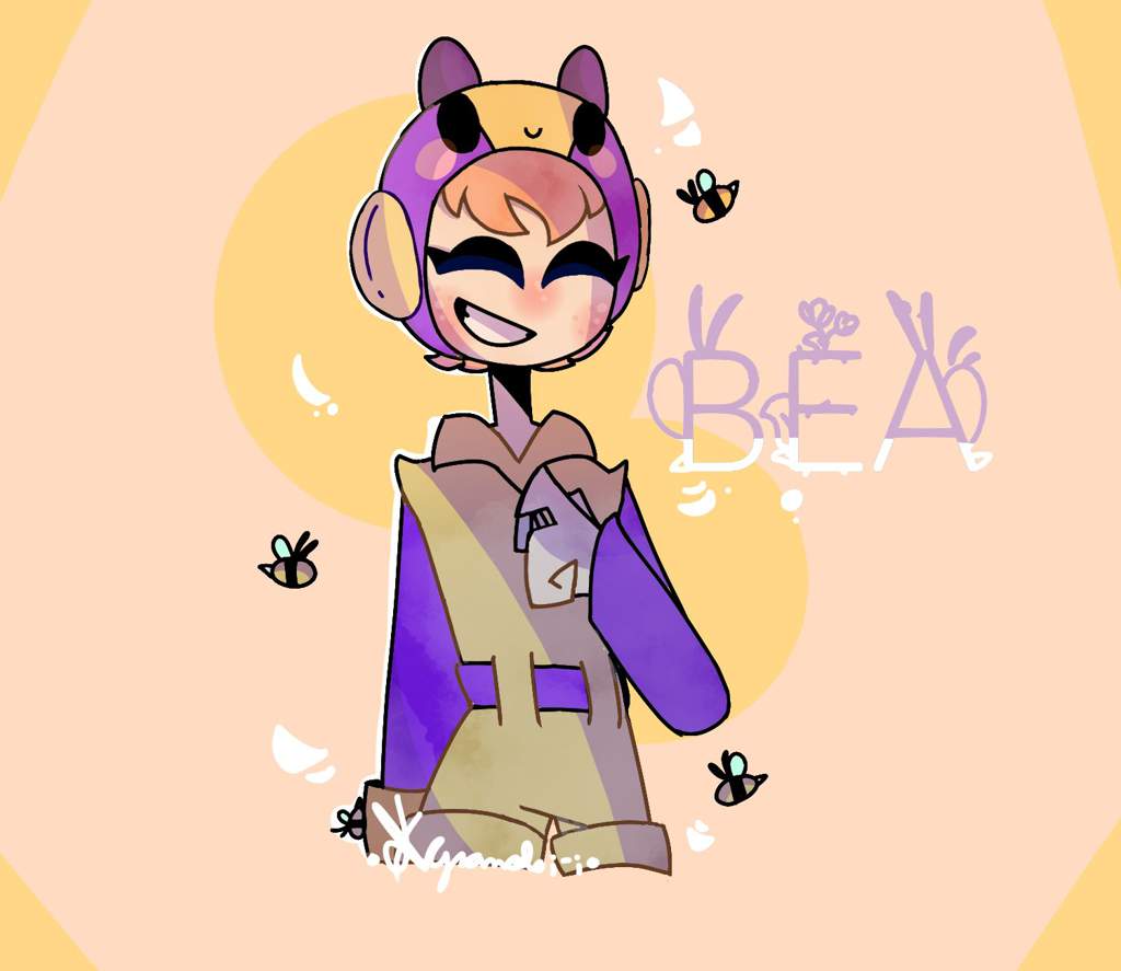 Bea brawl stars bee #flipaclip #art