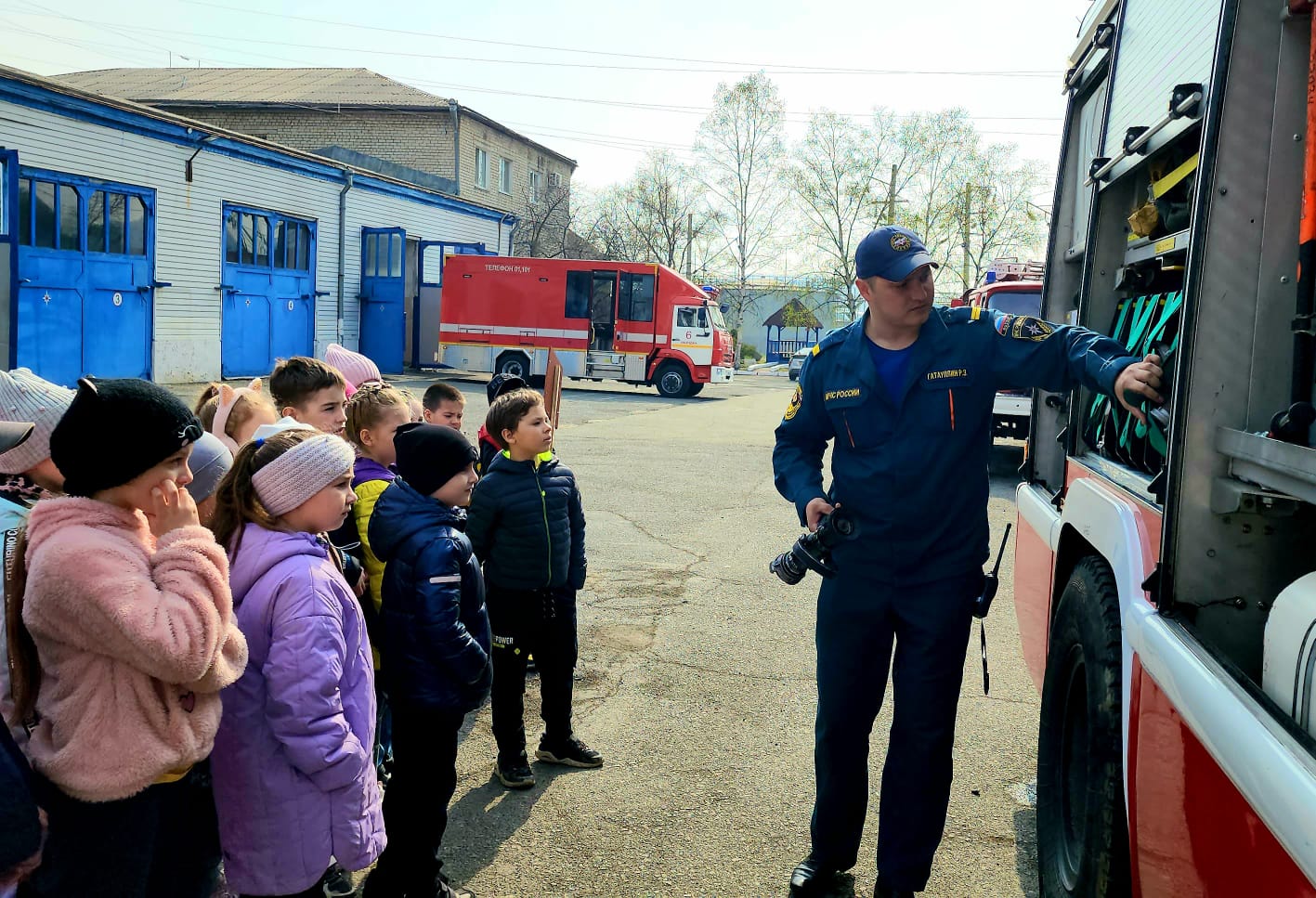 Экскурсия в пожарную часть