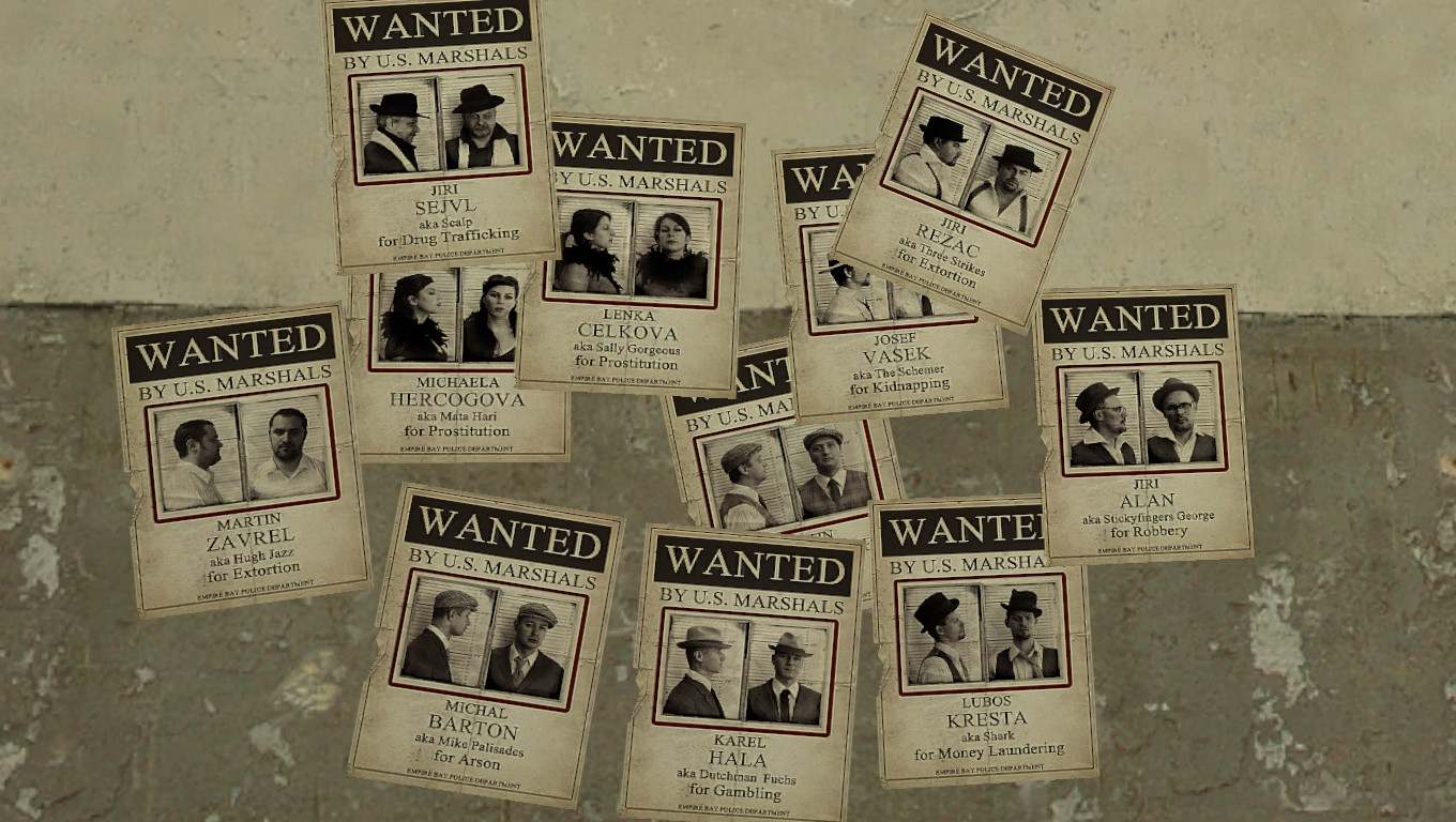 Плакаты Розыск / Wanted в Mafia 2