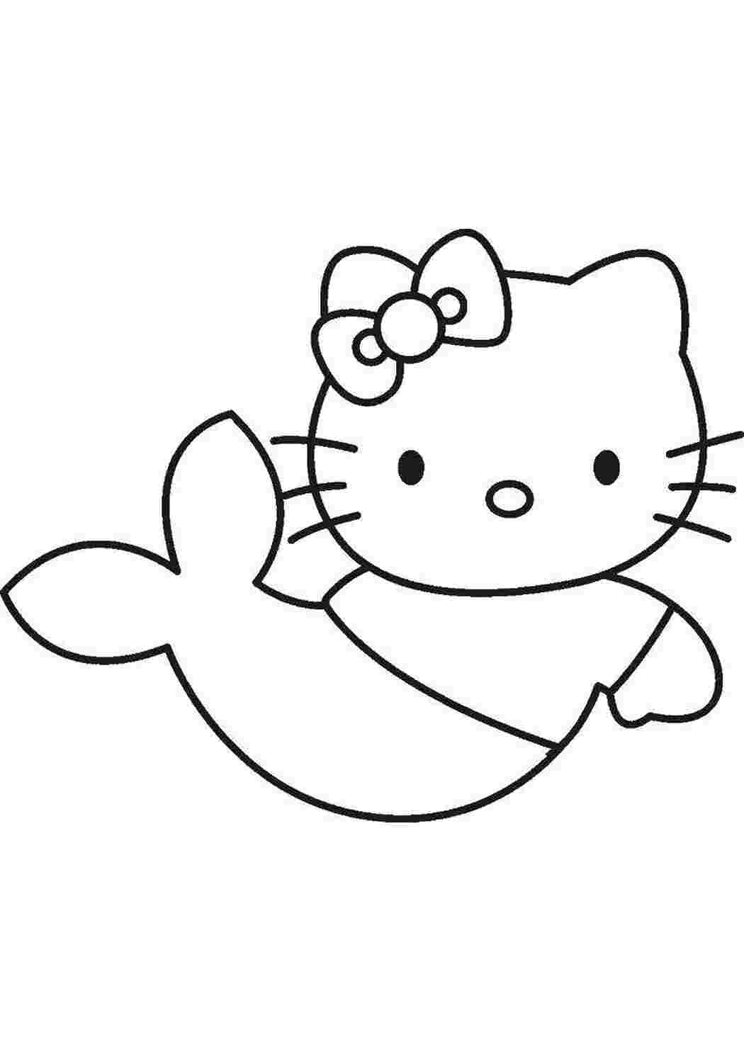 Персонажи Hello Kitty По Клеточкам | 