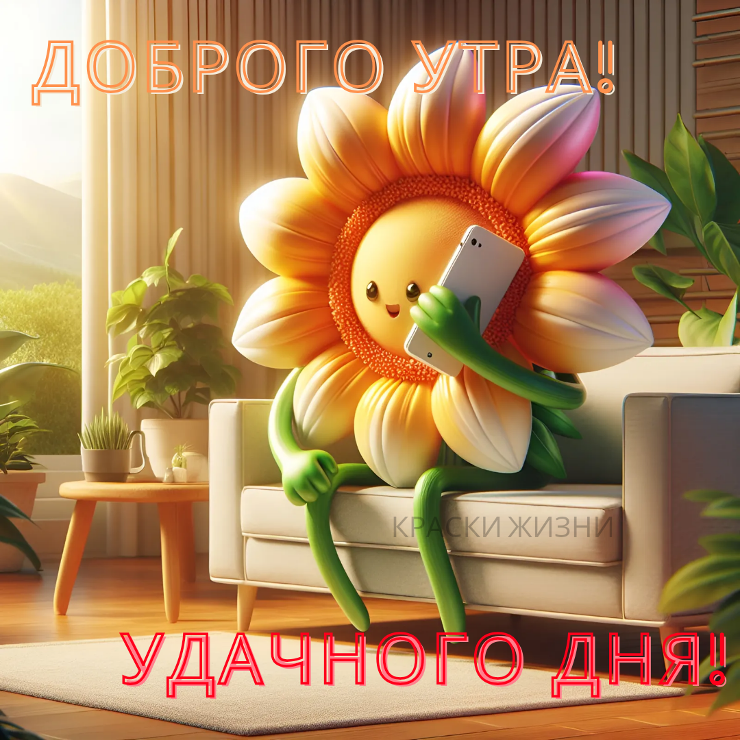 Картинки С Добрым Утром! и Хорошего Дня! 