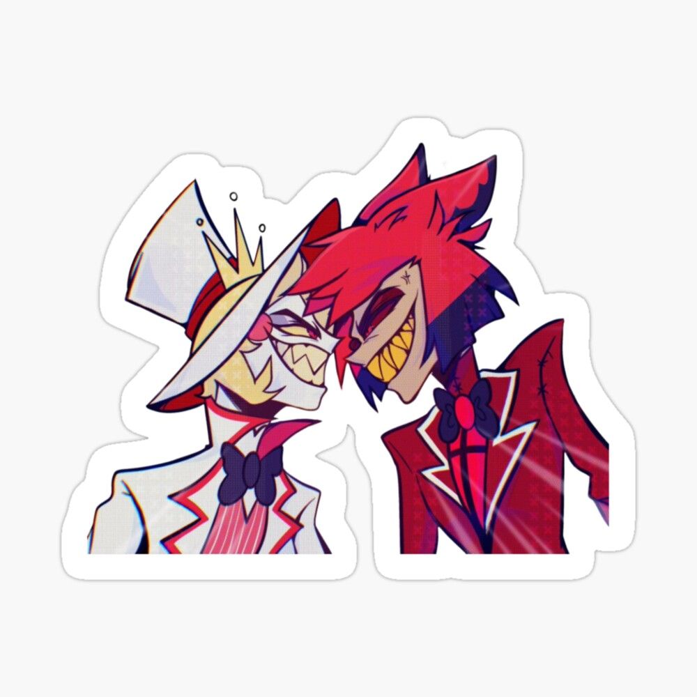 Hazbin Hotel WhatsApp stickers ﾟ