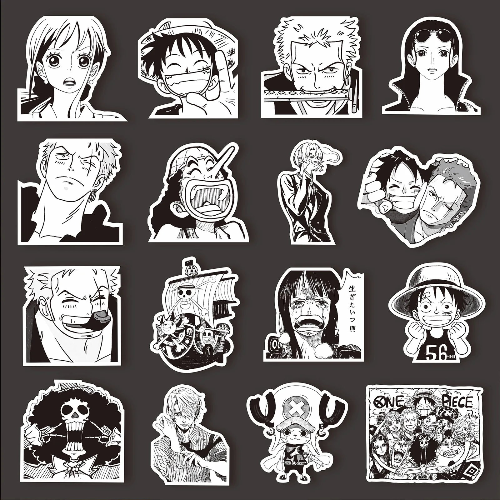 Cartoon Gangster Graffiti Stickers