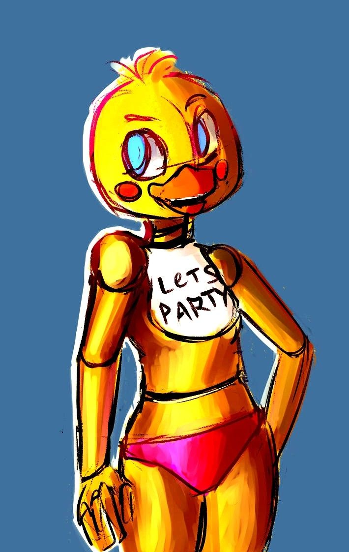 How to draw Toy Chica | FNAF five