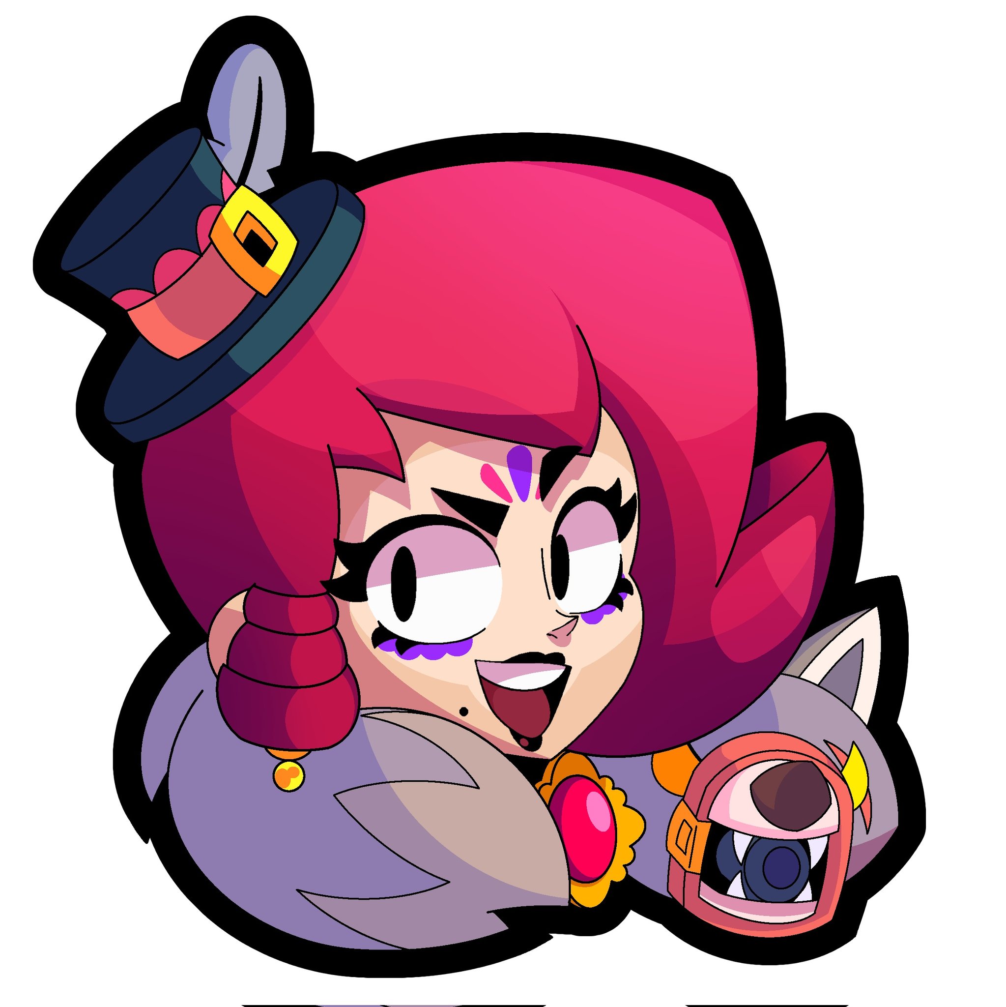 How To Draw LOLA ⭐️ | Brawl Stars | New Brawler | Halloween