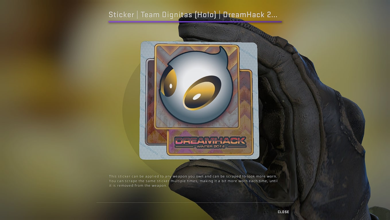 Sticker | Team Dignitas | DreamHack