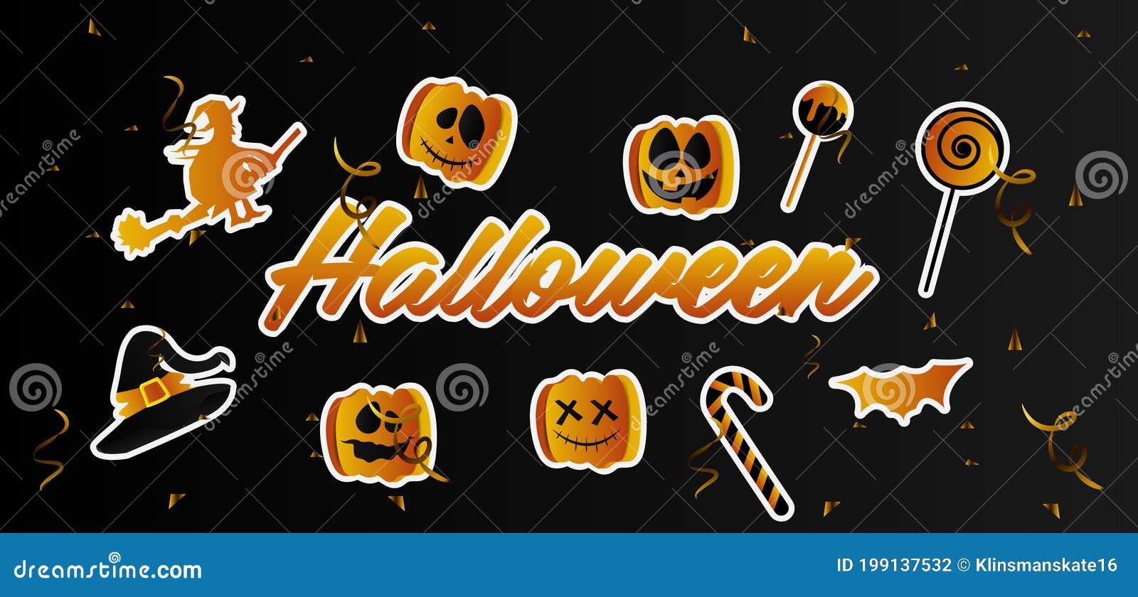 Halloween stickers