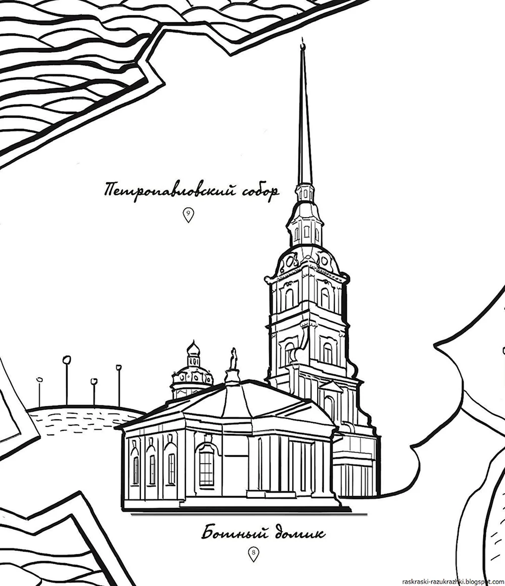 Городской пейзаж карандашом | Графика