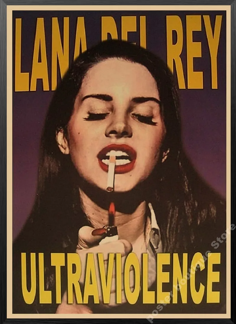 Постер плакат Lana Del Rey Лана Дель