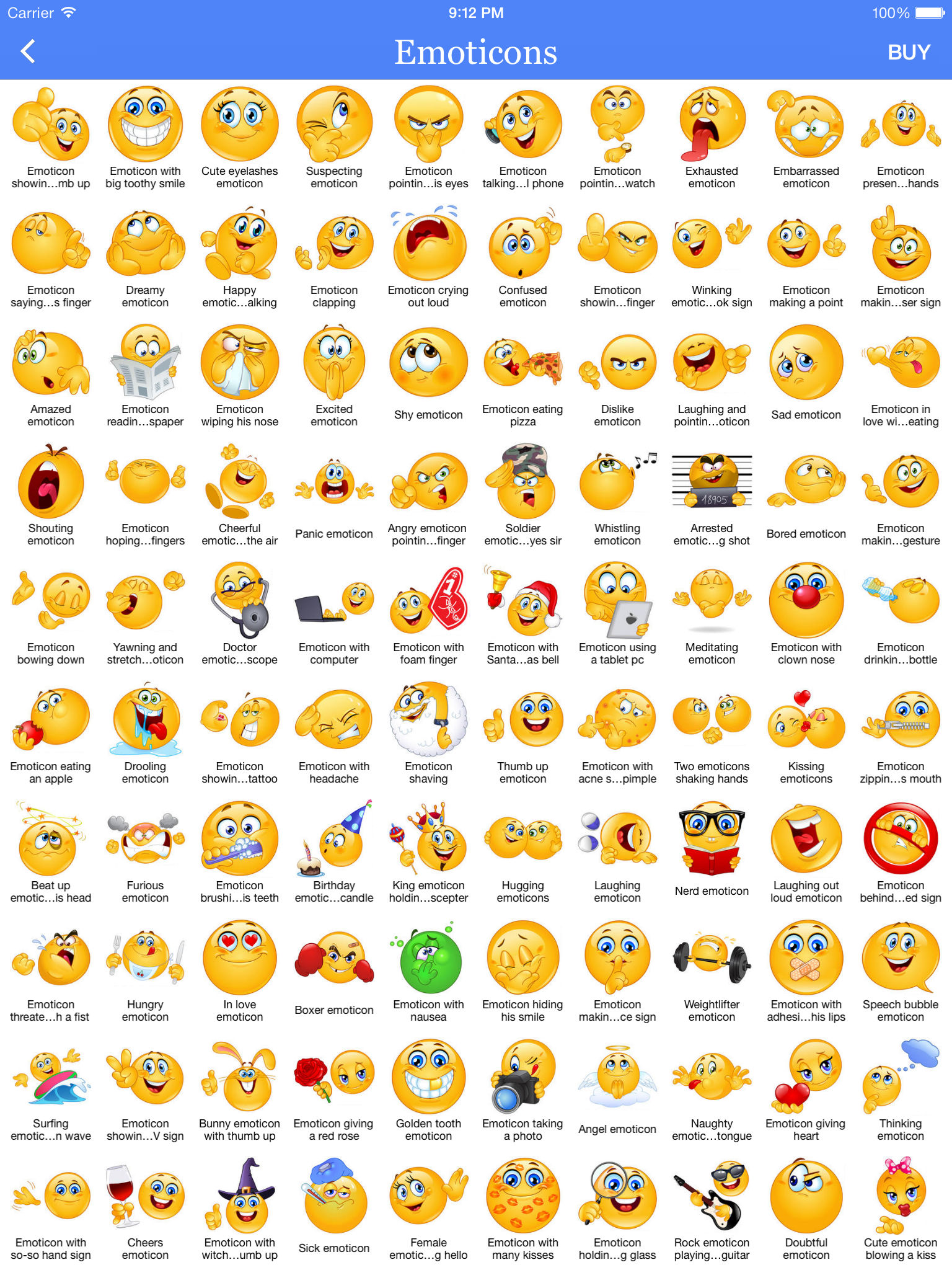 Как отправлять смайлики Emoji с