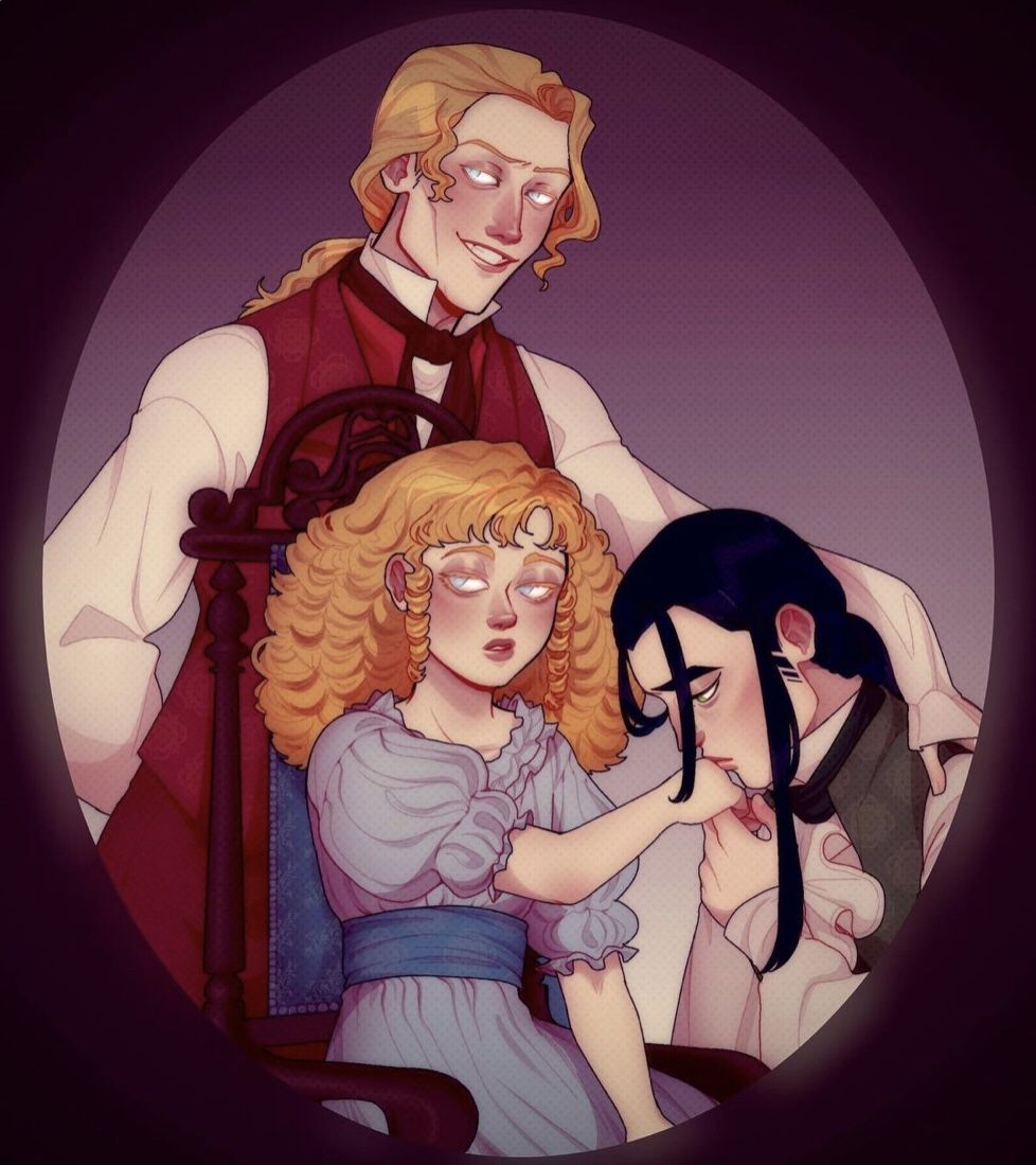 lestat and louis by SleepingNinniku on