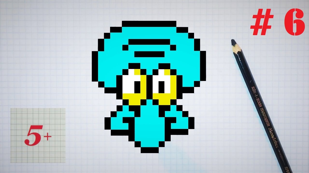 Pixel Art #6 Squidward