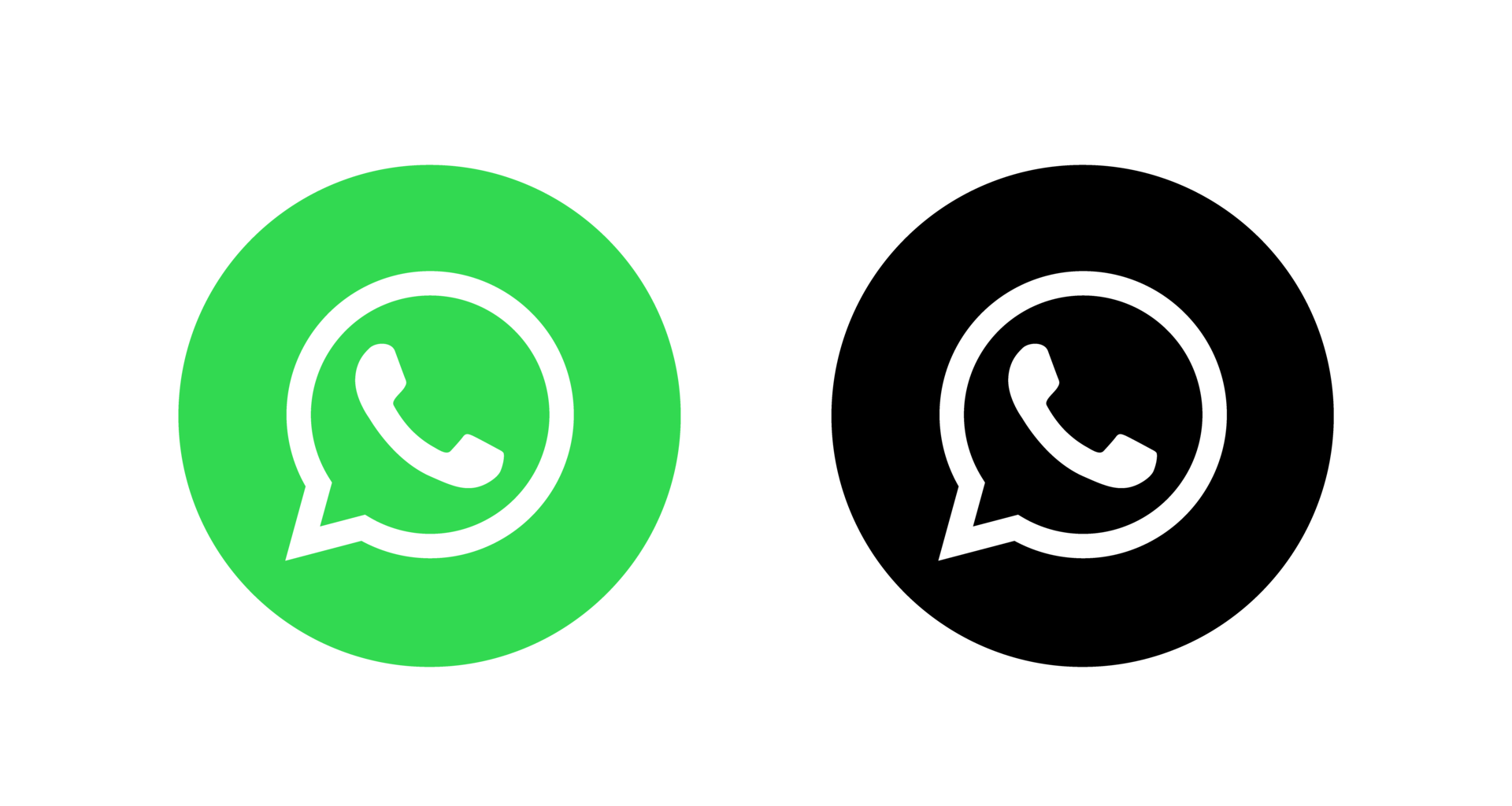 Оригинальная зеленая иконка WhatsApp