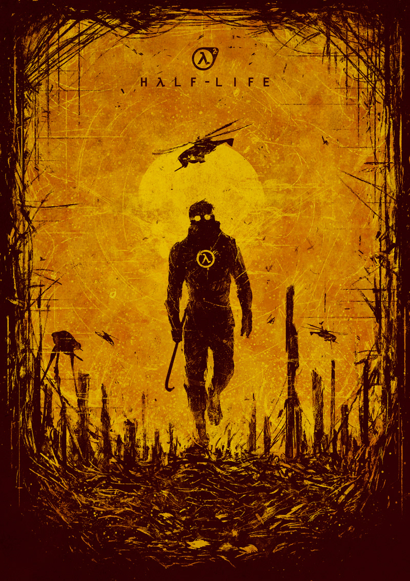 Half Life, comics, poster