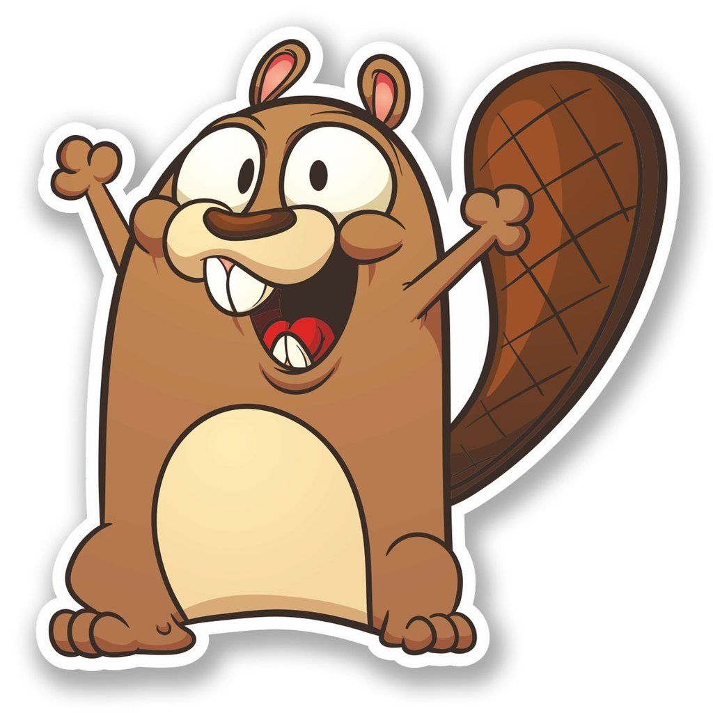 Troy Beaver #beaver@tgstickers #animals #бобер #telegram