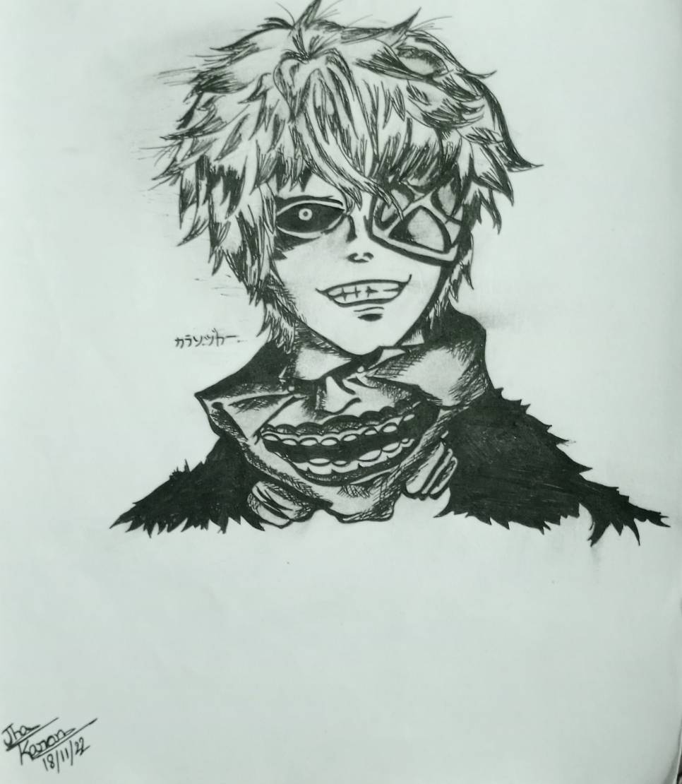 サマエル マイダ𒉭 | New drawing🔥 Kaneki